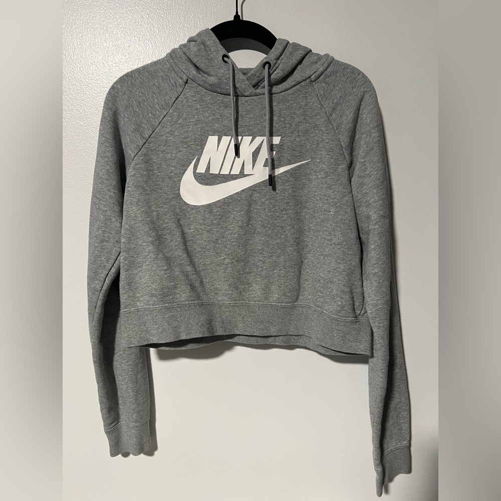 Nike Women's Gray Hoodie size small